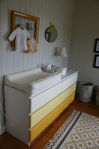 changing table set up