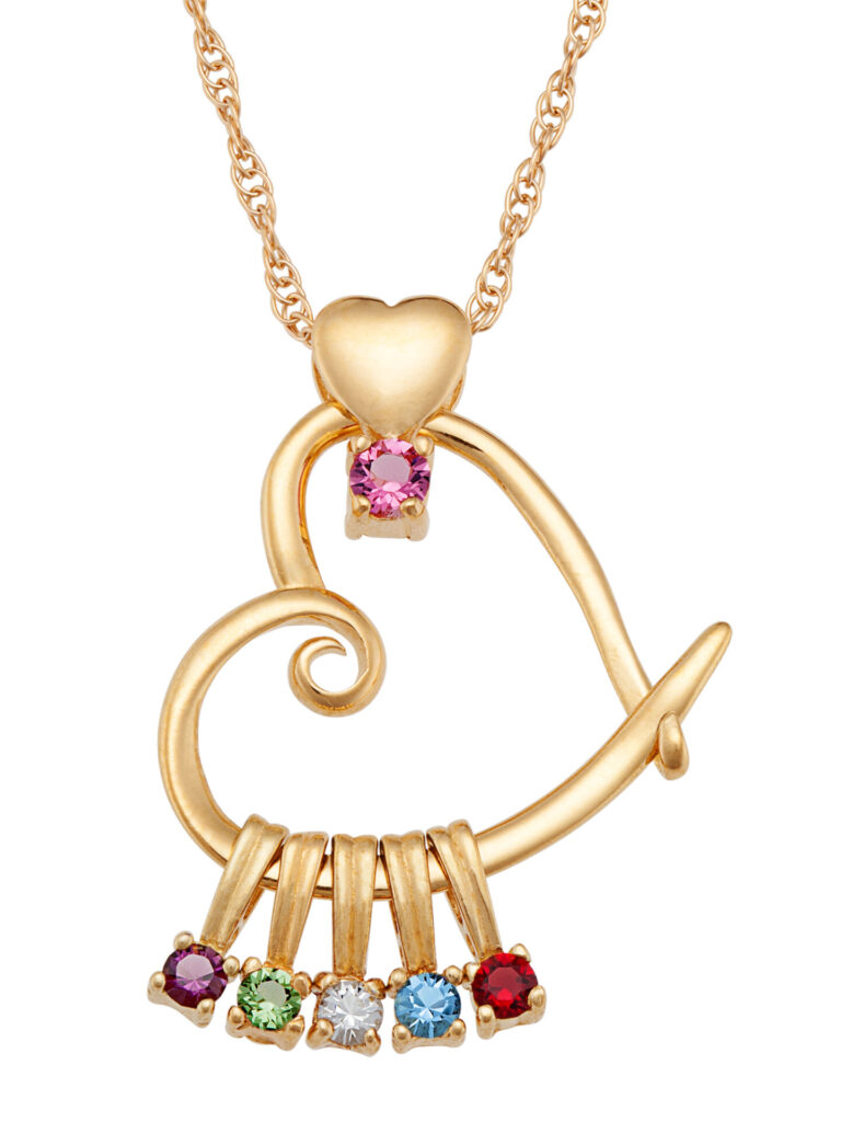 personalized mothers day pendant