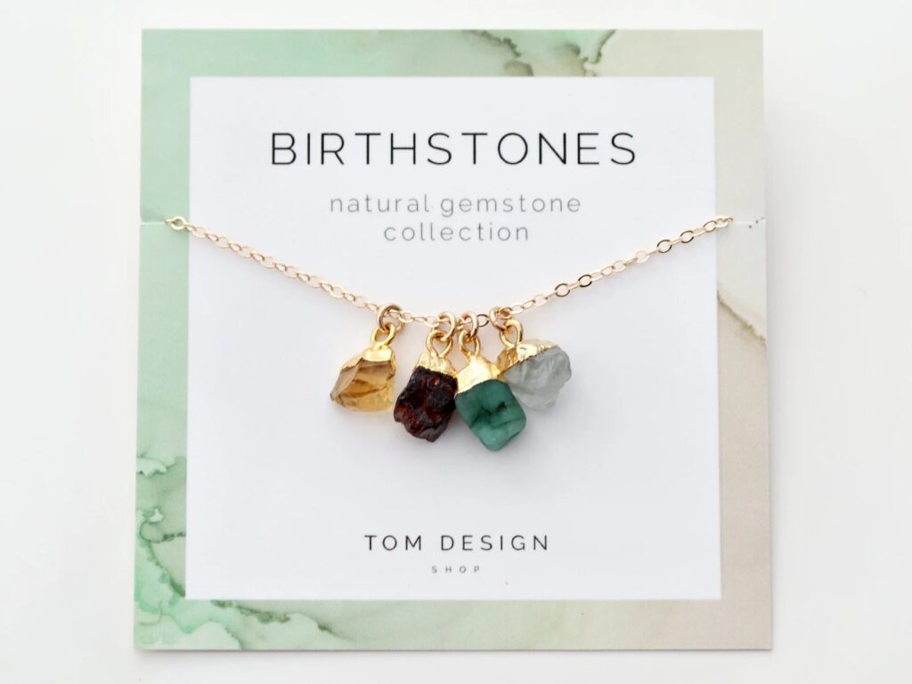 birthstone necklace
