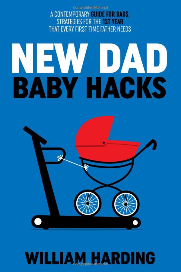 new dad baby hacks book cover